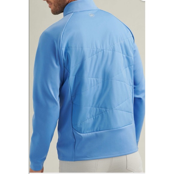 NWT Peter Millar Merge Hybrid Golf Jacket BSEA Blue Sea Men's Size XL $245 - Picture 12 of 13